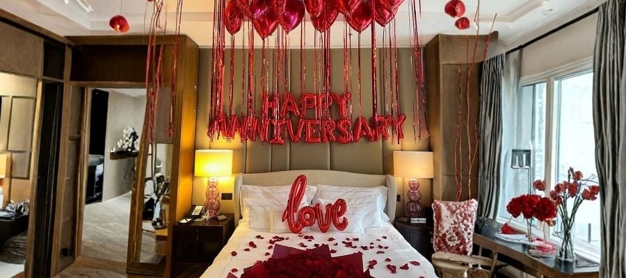Romantic Anniversary Décor Package by The Sign & Easel Company