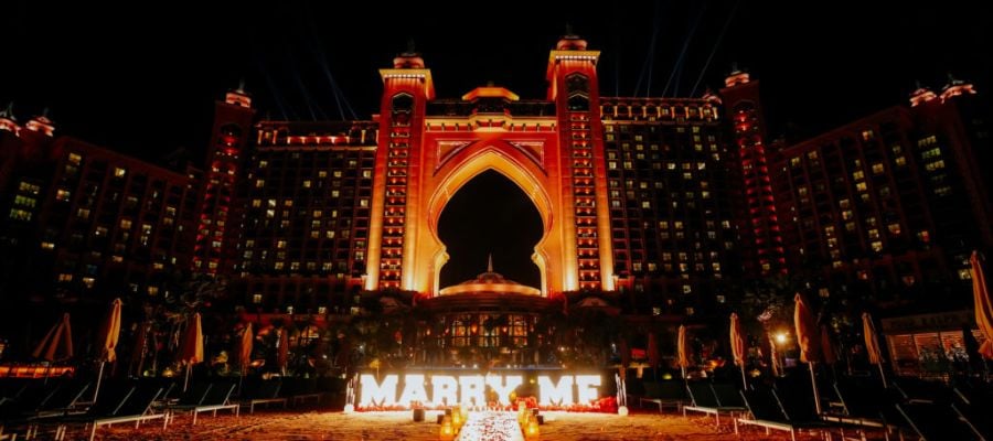 Atlantis The Palm Proposal by Qrated Event
