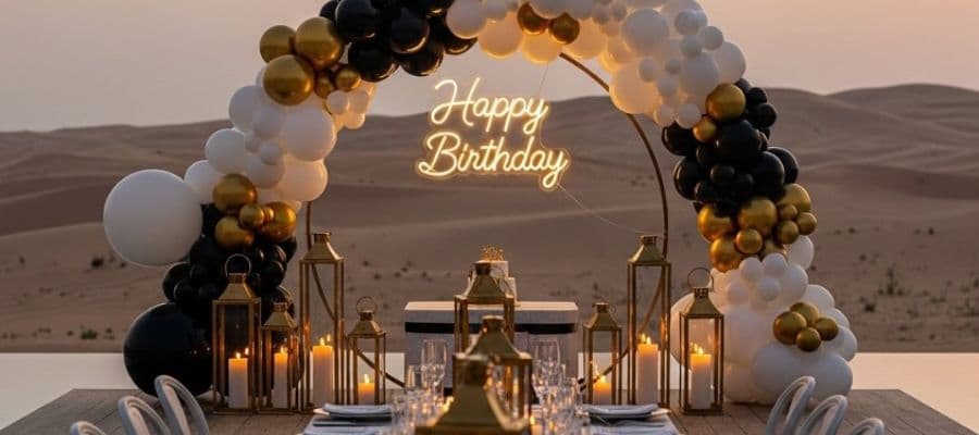Desert Party Dubai | Qrated Event — Private Celebrations by Qrated Event