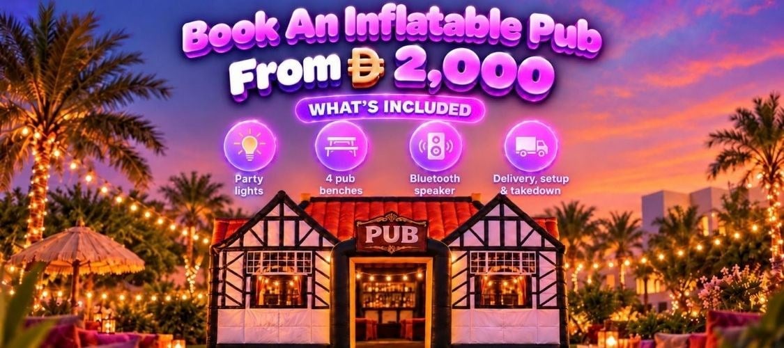 Inflatable Nightclub & Pub Rental UAE | PartyGram by PartyGram.ae