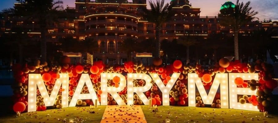 LED Light Up Letters Dubai | Box Entertainment by Box Entertainment