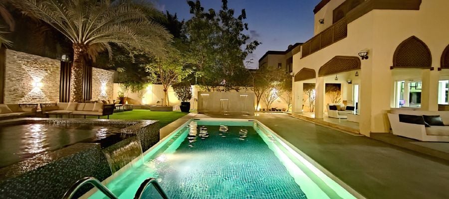 Villa Royal | Luxury Villa for Parties in Jumeirah Park by Elan Pool Villas